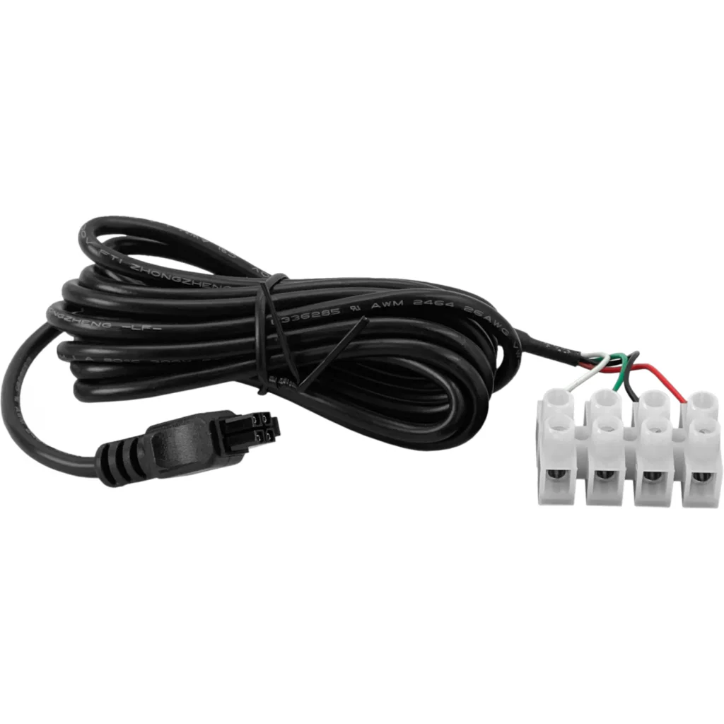 Imagen 2 de TELTONIKA Cable Poder 193-200cm Microfit-2x2 c/regleta 4-pin PR2FK20M