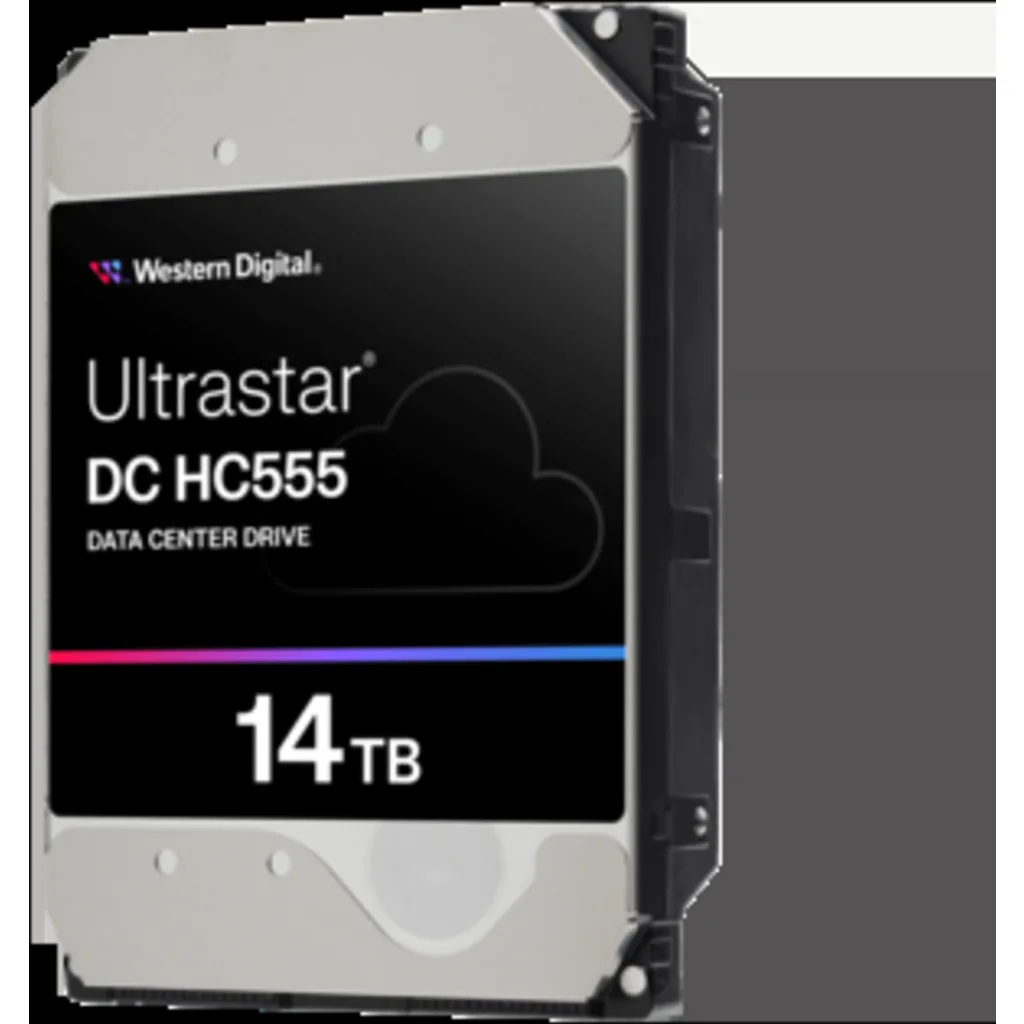 Imagen 1 de Western Digital WD Ultrastar DC H555 - Hard drive - Internal hard drive - 14 TB - 3.5" - 7200 rpm - SATA