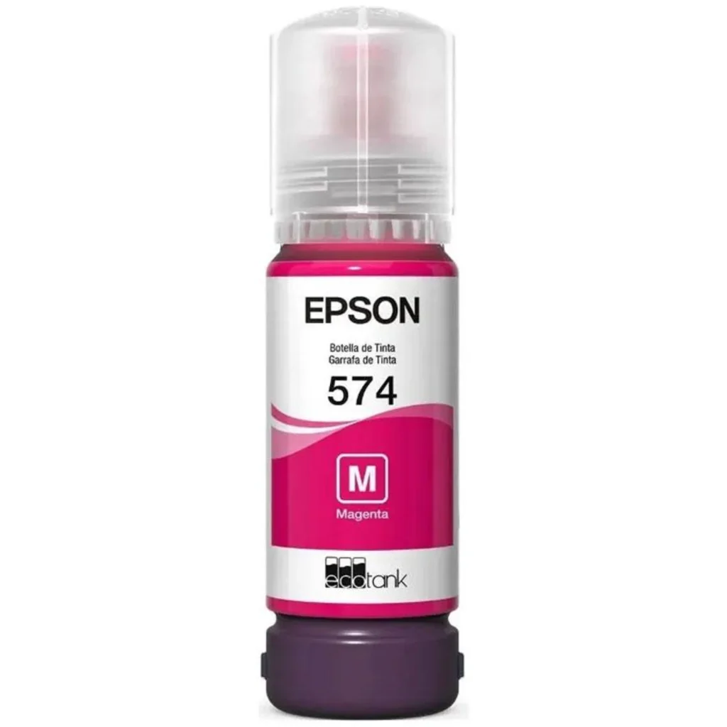 Imagen 1 de Botella de Tinta Epson T574 Magenta, EcoTank L8050/L18050, 7.300 Páginas 70ml 