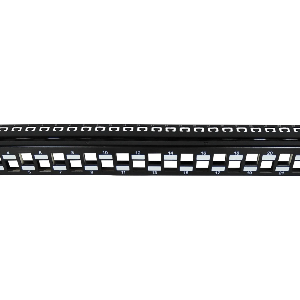 Imagen 3 de LINKMADE METAL REQ-24-KEYSTONE C/SOPORTE PATCHPANEL 1U VACIO UNLOADED