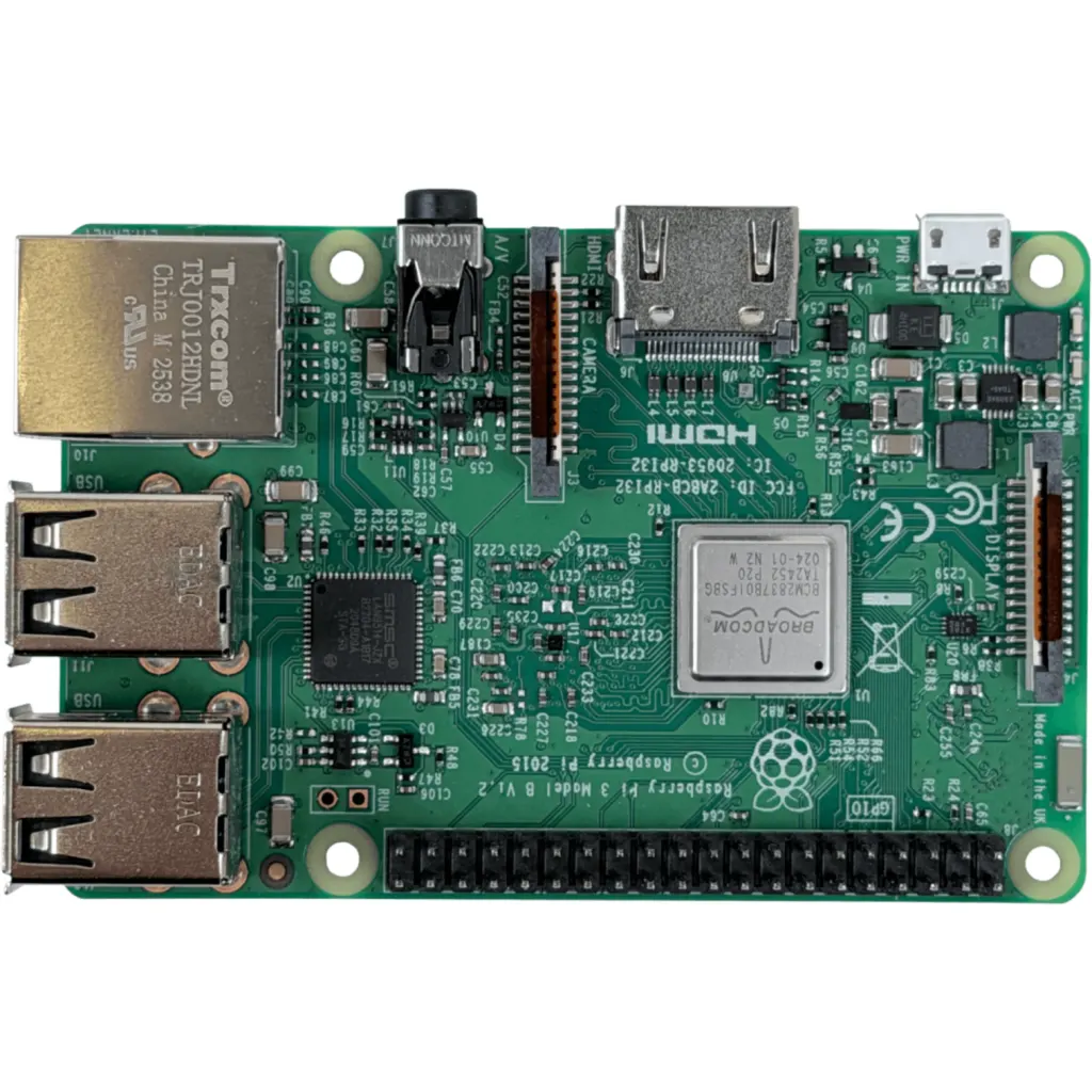 Imagen 1 de RASPBERRY QuadCore1,4G 1GB req5V-2A WiFi-2,4 1-1000 HDMI 1-3,5mm 4-USB