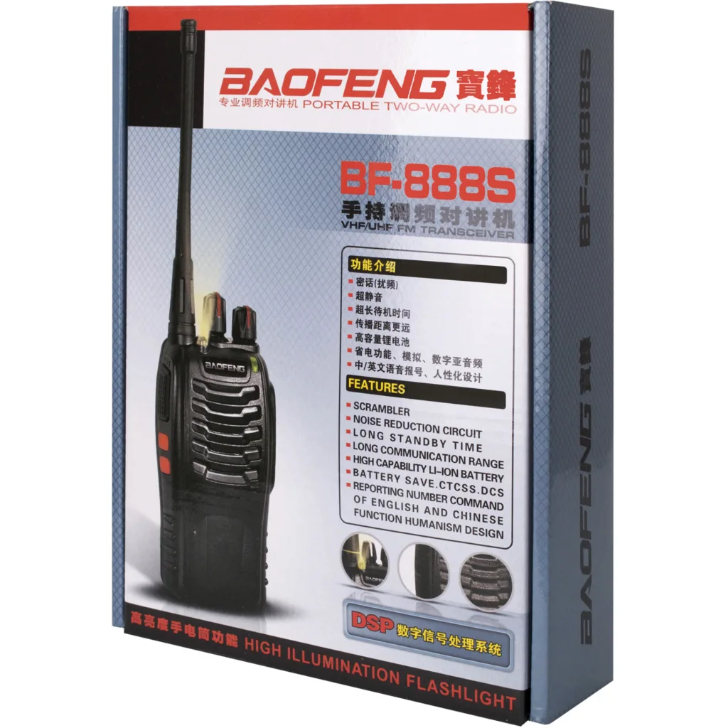 Imagen 2 de Radio Transmisor Baofeng UHF BF-888S, UHF 16 Canales 400-470Mhz