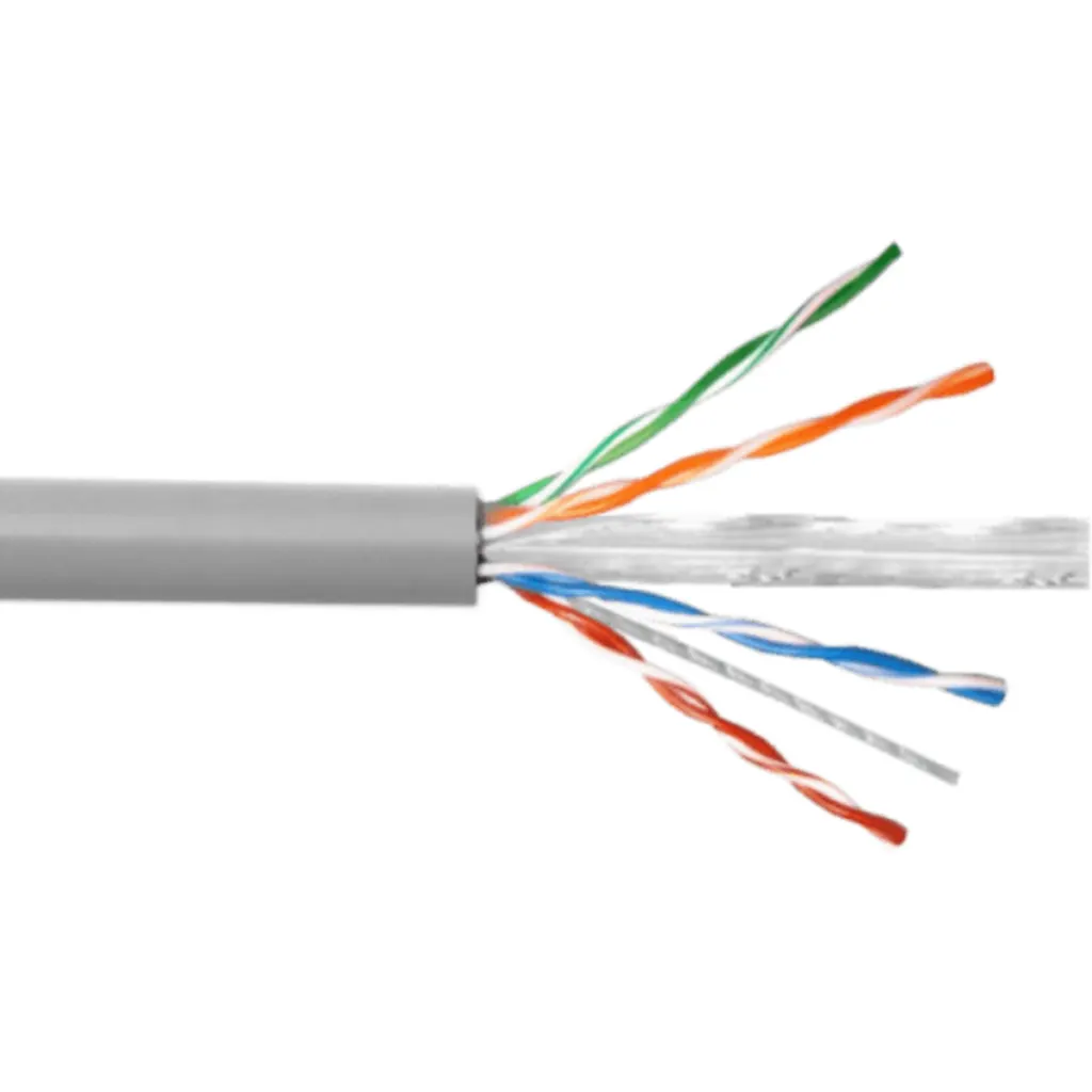 Imagen 2 de Cable de Red Trimerx Cat6 AWG23 Cable Unifilar 305mt GRIS