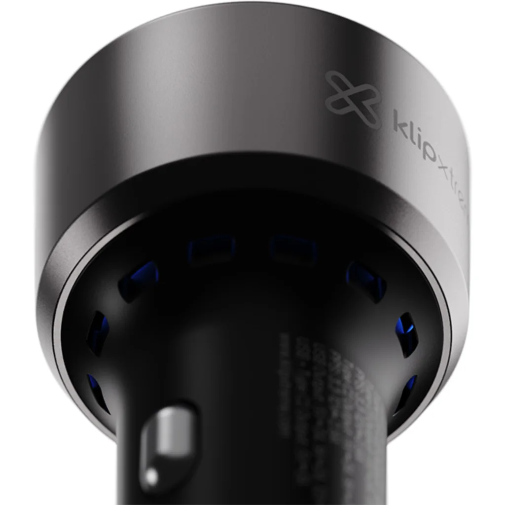 Imagen 7 de Klip Xtreme KCC-060 - Car power adapter - 60 Watt - 2 x 24 pin USB-C / 9 pin USB Type A - Cellular phone / Tablet - Car - Para Smartphones, tablets, small devices