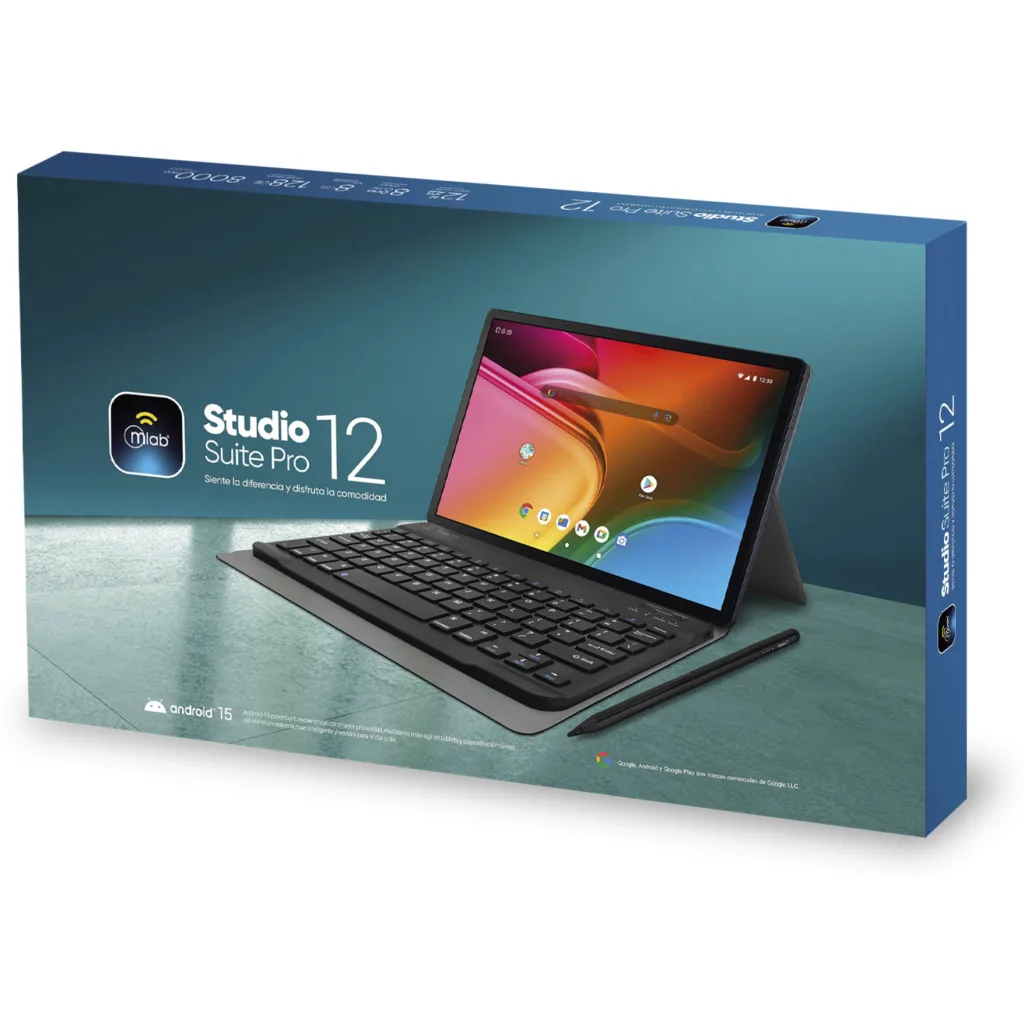 Imagen 4 de MLAB TABLET STUDIO SUITE PRO 12" OCTA-CORE 8GB 128GB+FUNDA+TECLADO+STYLUS