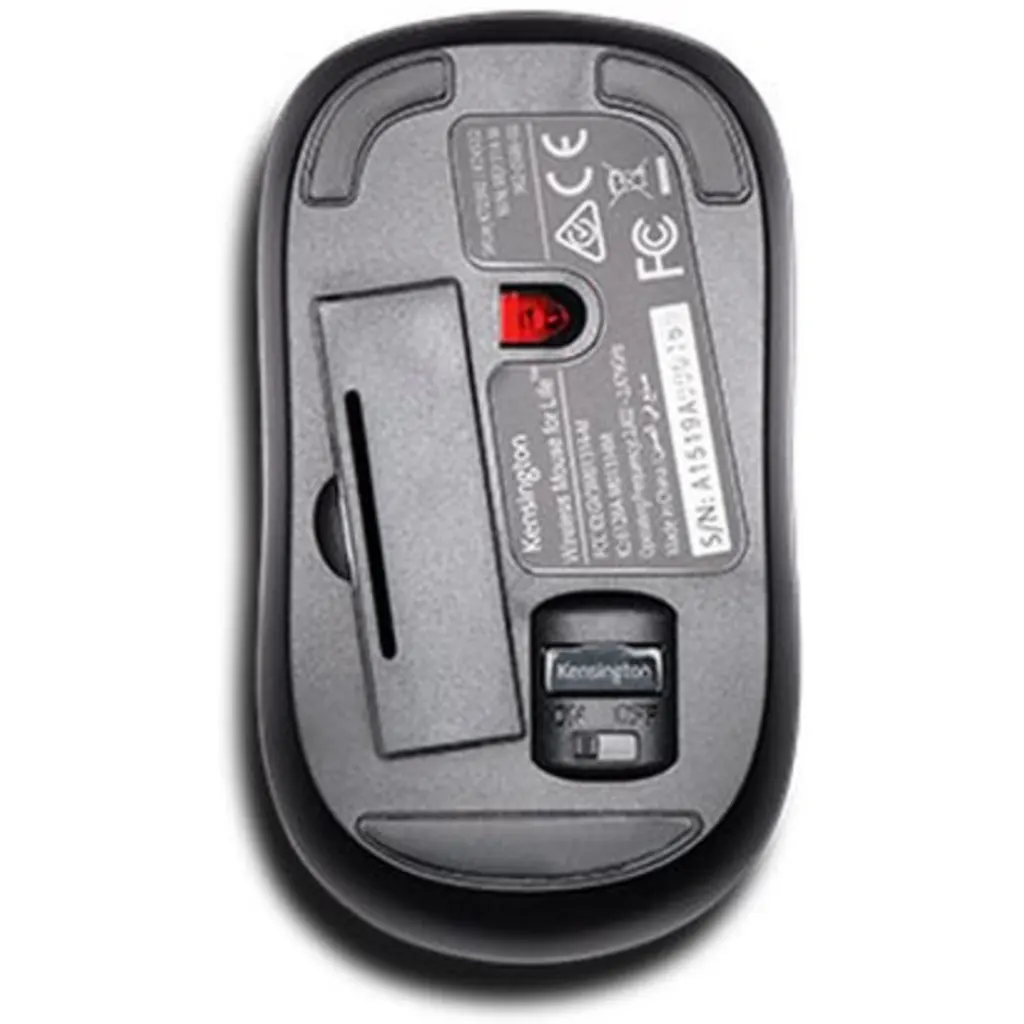 Imagen 4 de Mouse Inalámbrico Kensington Mouse For Life 27105-K72392 3 Botones USB Negro