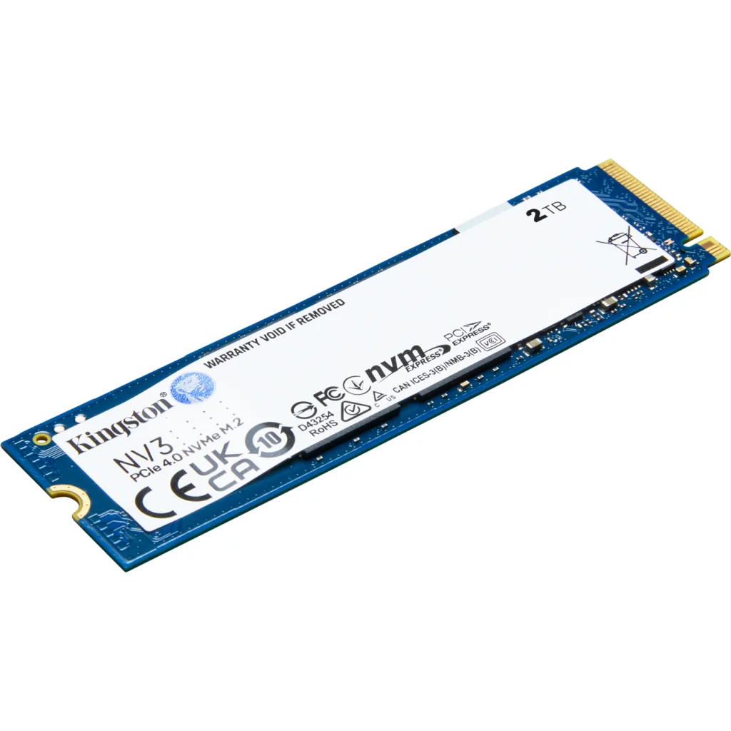 Unidad SSD Kingston SNV3 2TB M.2 22*80 PCIe4x4 Lec6000MB/s Esc5000MB/s