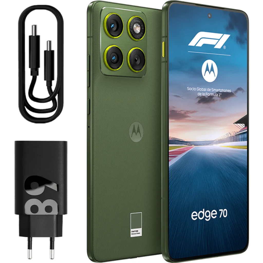 Imagen 5 de Celular Motorola Edge 70 5G 512GB 12GB RAM Verde (Bronze Green)