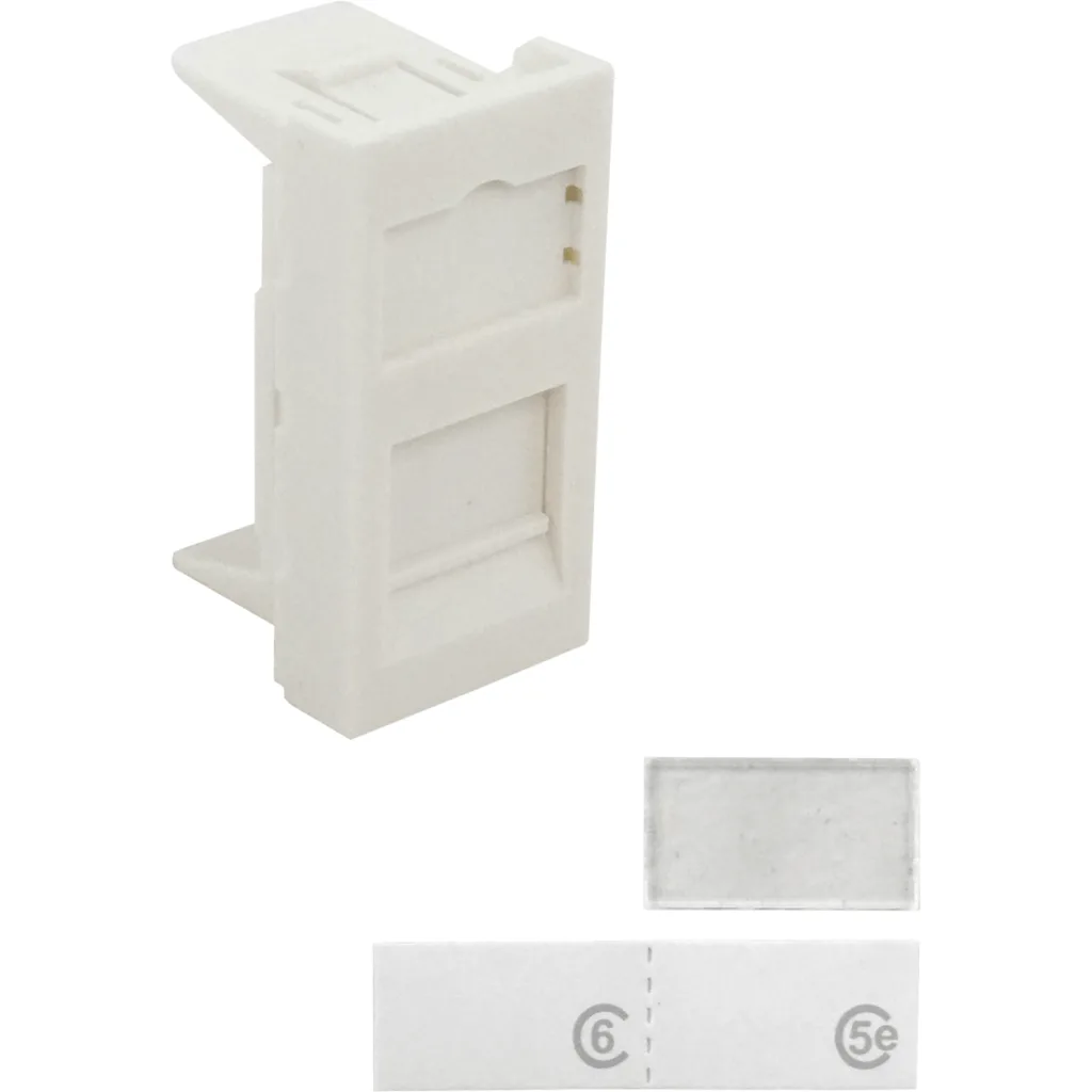 FURUKAWA Adaptador Europeo 45x22,5mm Blanco para Keystone 35050250