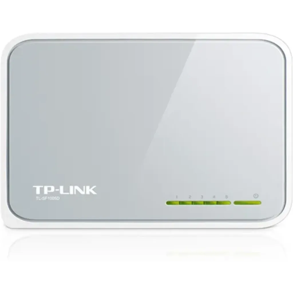 Switch TP-Link TL-SF1005D, 5 puertos 10/100 RJ-45 soporte para MDI/MDIX automáti