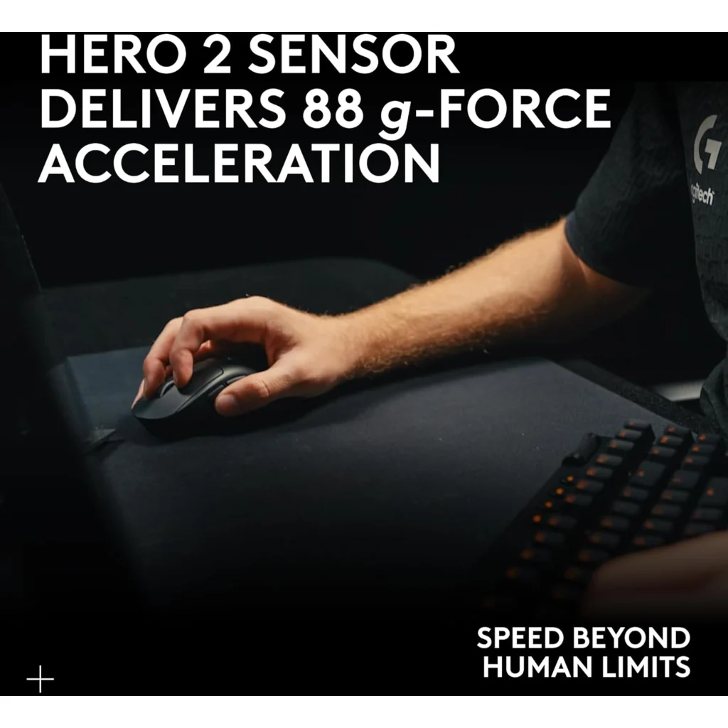 Imagen 9 de Mouse Gamer Logitech Pro 2 LIGHTSPEED Inalámbrico Sensor HERO 2 Blanco