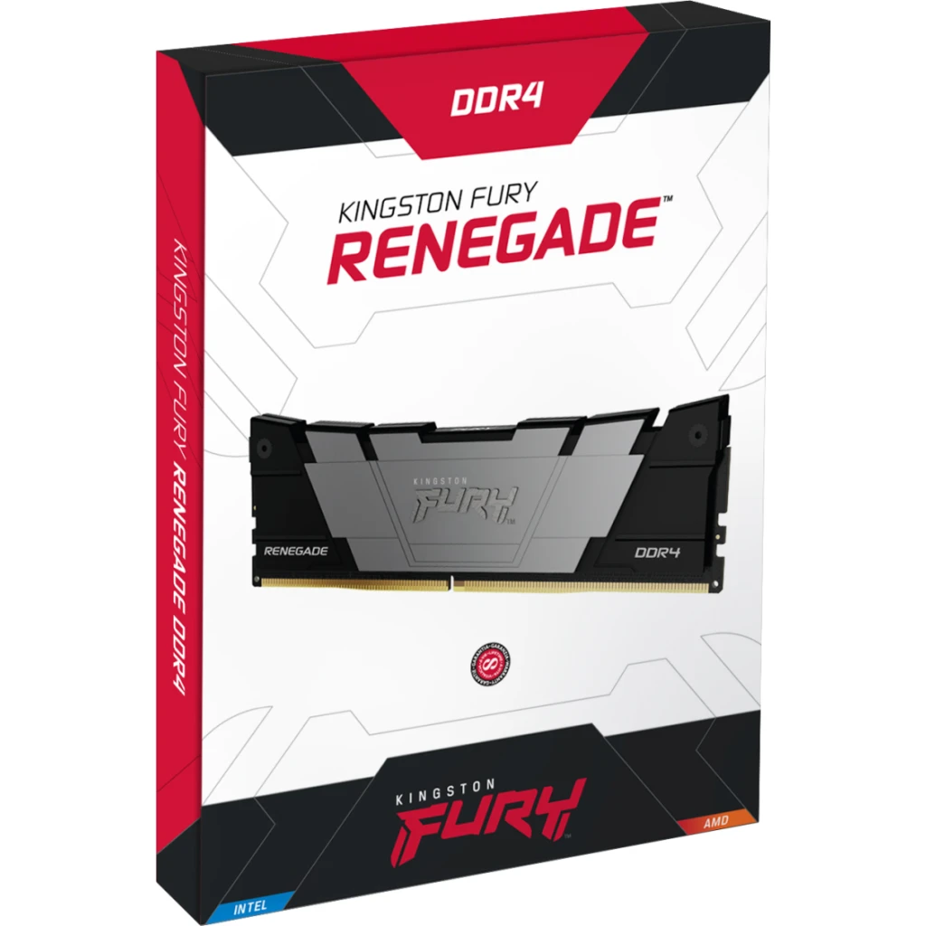 Imagen 3 de Memoria RAM 8GB DDR4 3600MHz DIMM CL16 Non-ECC 1.35V 288p FURY Renegade Black