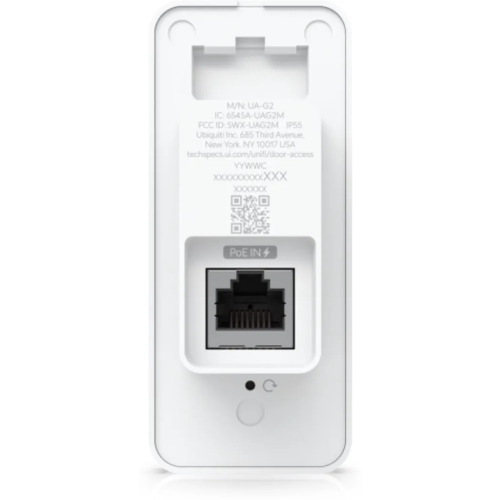 Imagen 1 de UBIQUITI Blanco Parlante Lector Bt NFC 1-100 req-PoE IP55 Unifi-Access.