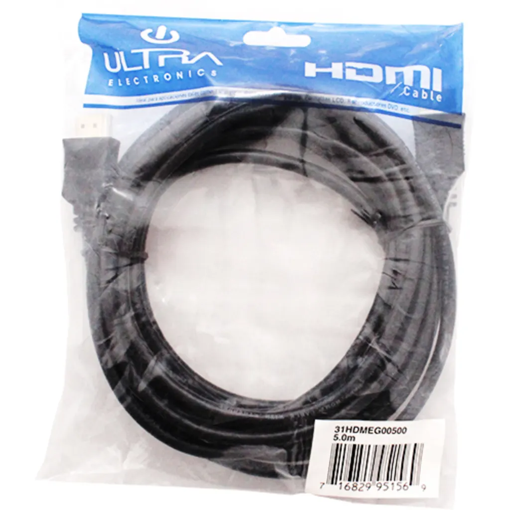 Imagen 1 de CABLE HDMI 5.0 MTS VERSION 1.4