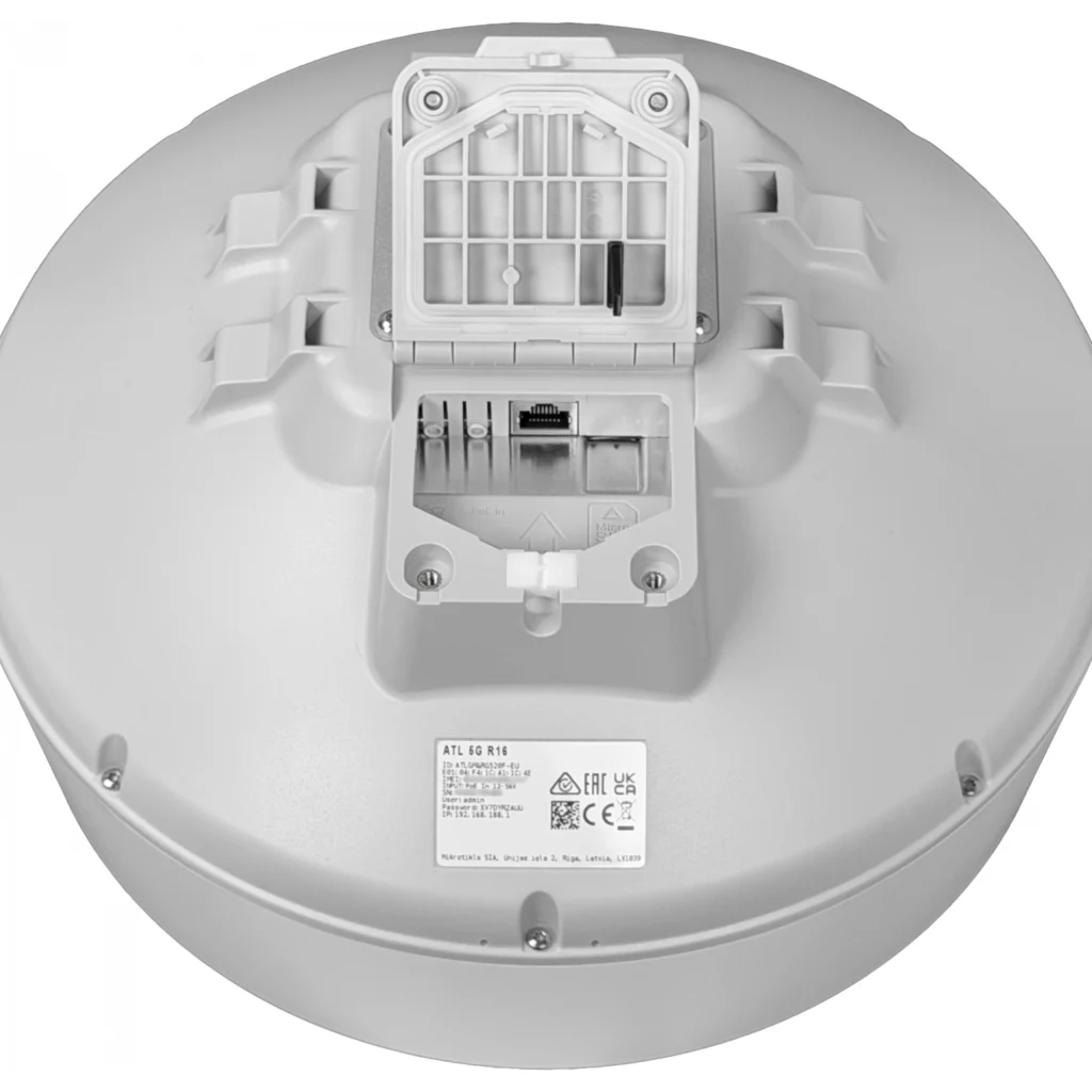 Imagen 4 de MIKROTIK LTE/5G 1-1000-PoE/In CAT20 4x4 16dBi 1-Sim eSim IP66 inc-24V