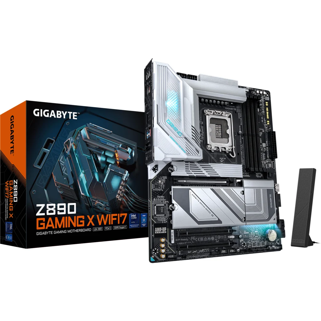 Tarjeta Madre Gigabyte Z890 GAMING X WIFI7 G10 LGA1851 4*DDR5 DP USB-C Opt 