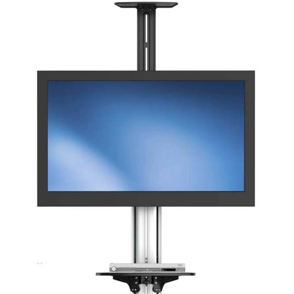 Imagen 4 de Soporte Pedestal para TV 32" a 75" hasta 40kg VESA 600*400 Color Negro y Plata