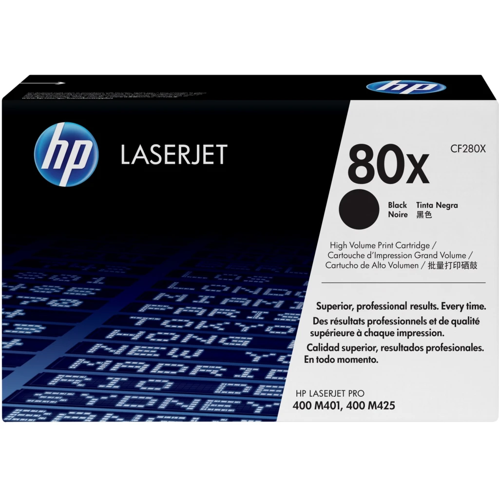 Imagen 3 de Toner HP 80X Negro para Impr LaserJet Pro 400/M401/M425, 6900 Paginas