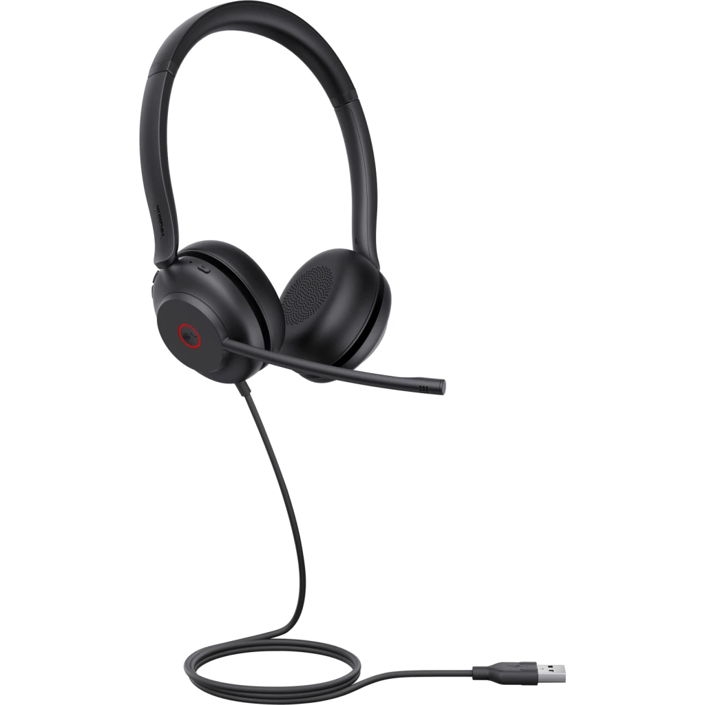 Imagen 2 de Audífonos Alámbricos Yealink USB binaural mic. con cancelacion de ruido
