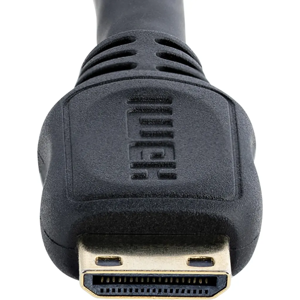 Imagen 3 de Cable Adaptador Mini HDMI macho / HDMI hembra - alta velocidad 12,7 cm