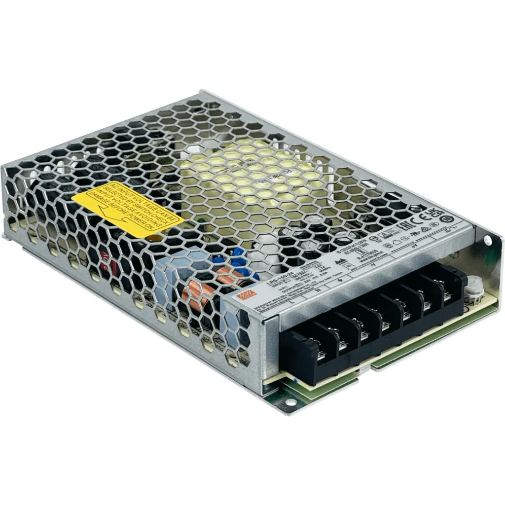 Imagen 1 de MEANWELL 156W 24V 6,5A Open-Frame Fuente-Poder 100-240VAC
