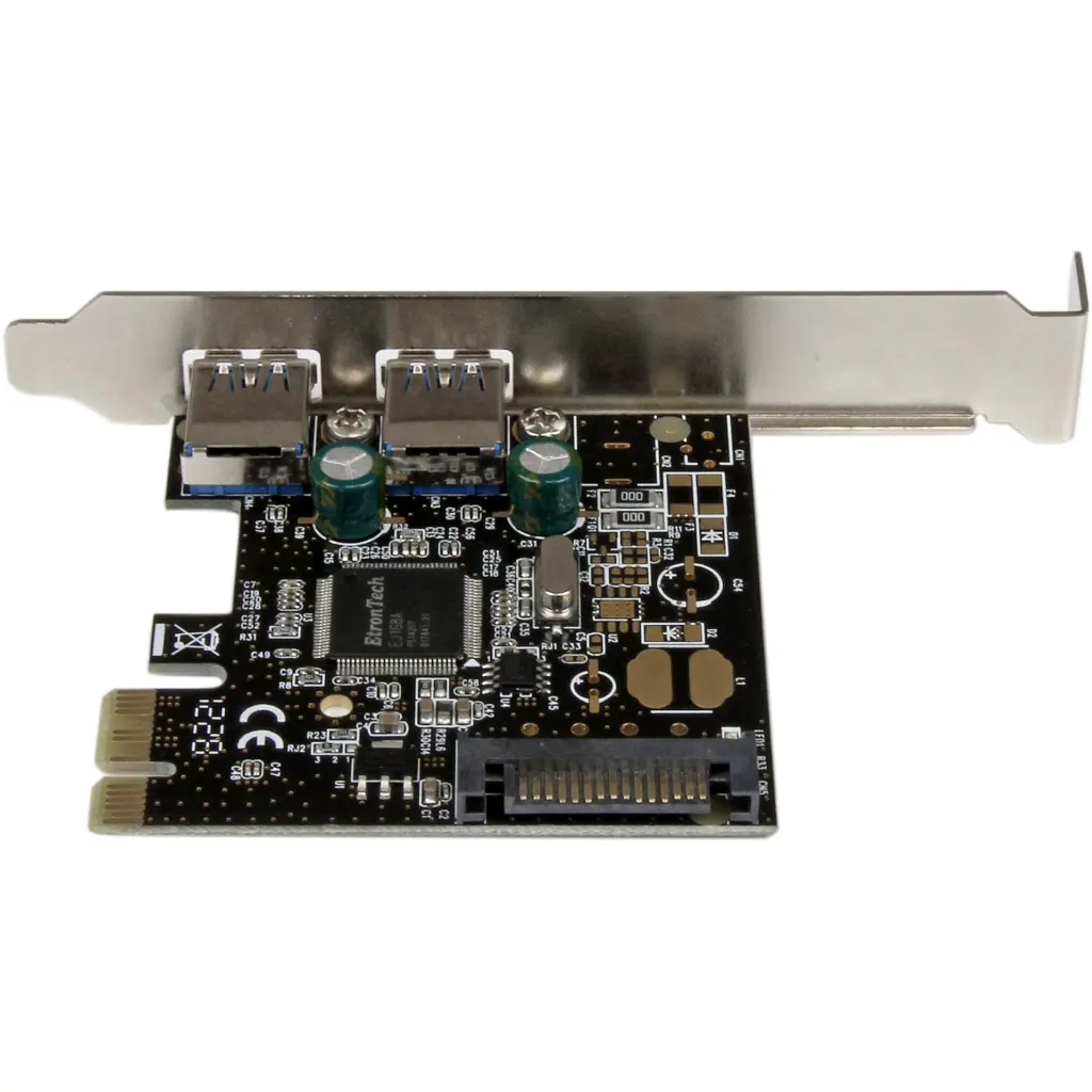 Imagen 3 de Tarjeta Controlado 2 Puertos USB 3.0 Bus PCIe x1 Alimen. SATA Power - StarTech