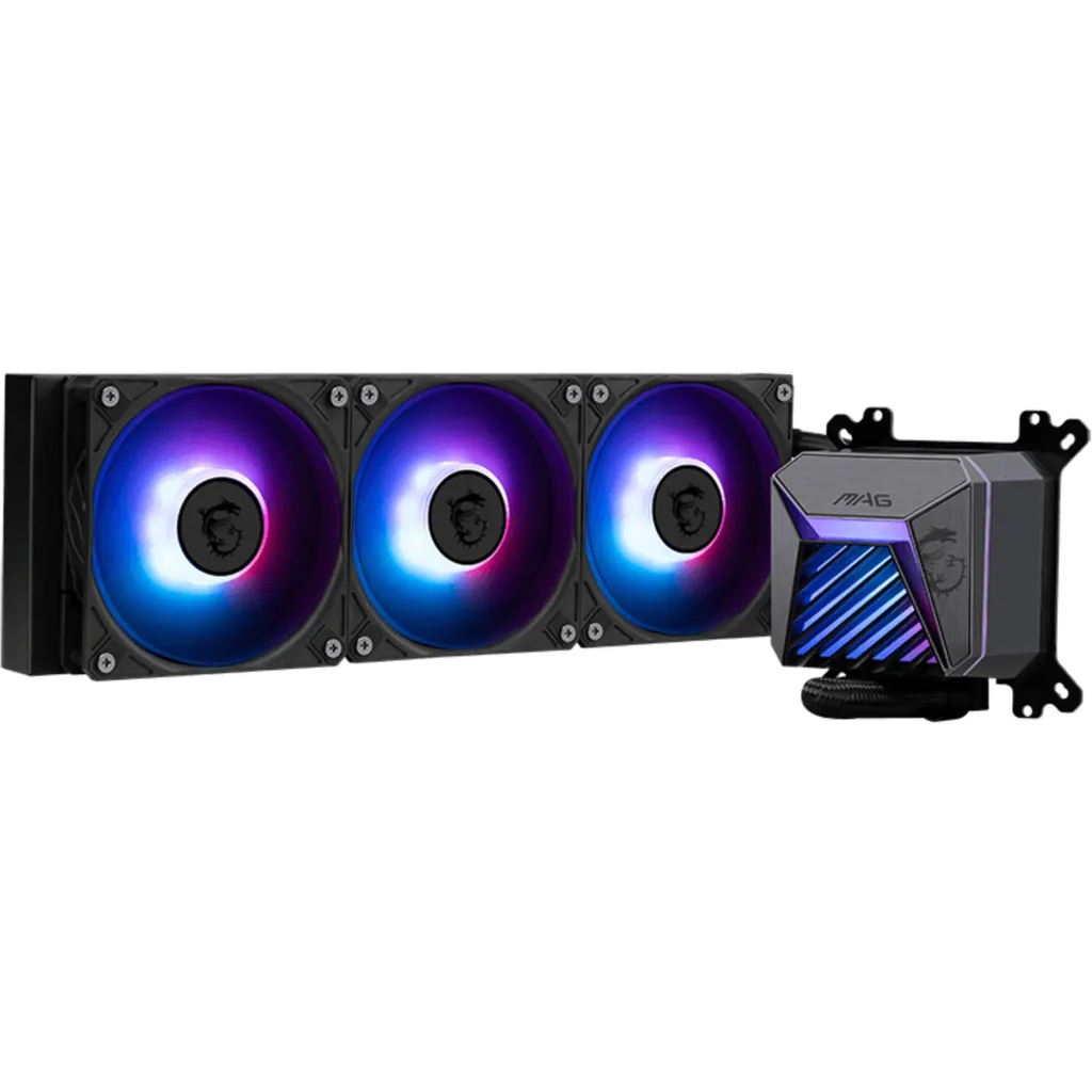 Imagen 5 de Refrigeración Líquida MSI MAG CORELIQUID A15 240 LGA1851 AM5 2*120mm 3400RPM