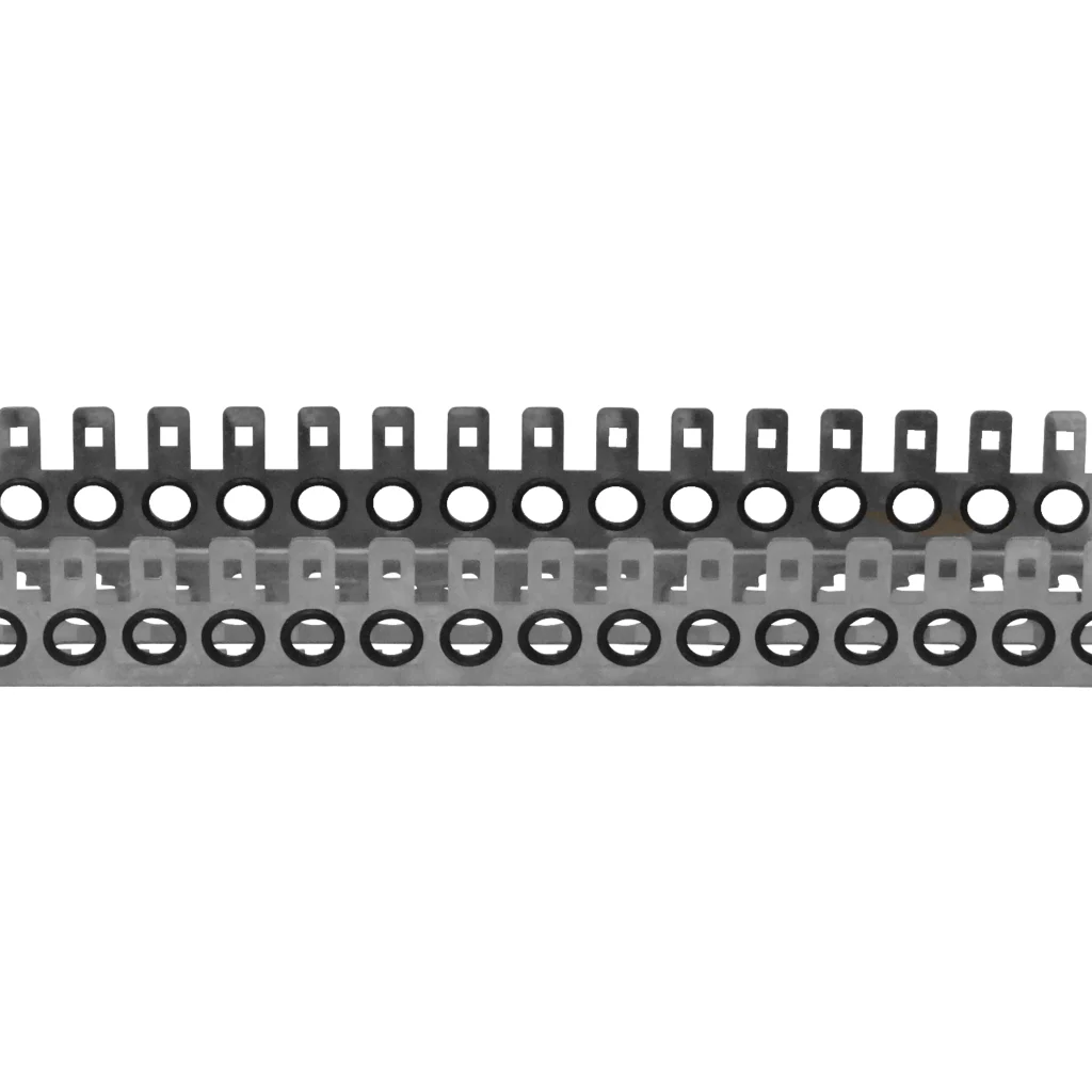 150-Pares Rack-3U 22mm 15-KRONE Soporte Metalico 15-Regleta