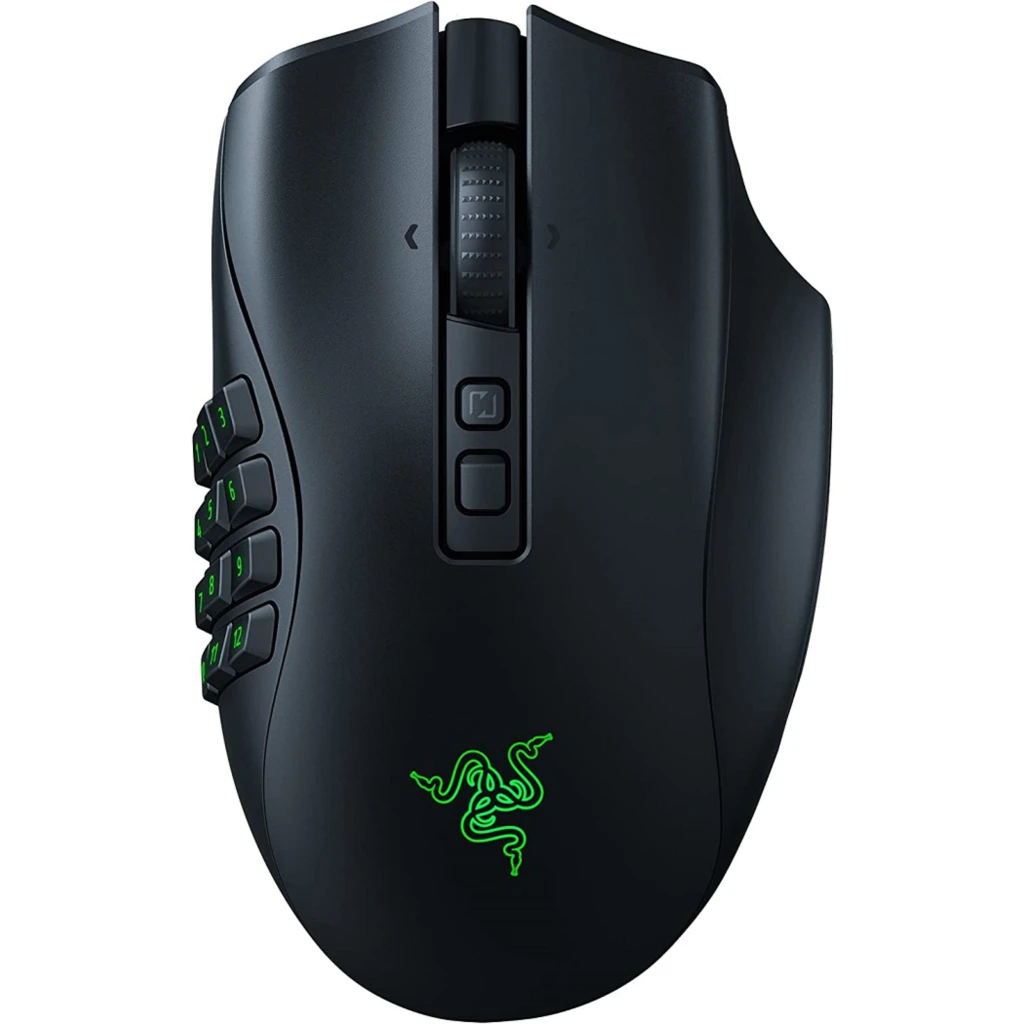 Razer Naga V2 Pro - Raton - MMO, rueda HyperScroll Pro, gaming - diestro - optic