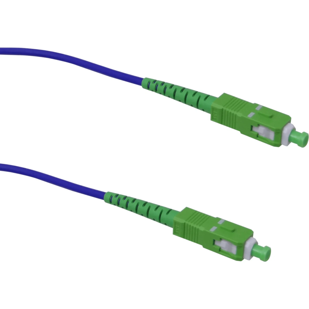 Imagen 2 de LSZH Blindado 1mt SC/APC-SC/APC SM Simplex JumperFibra 3.0mm 9/125um