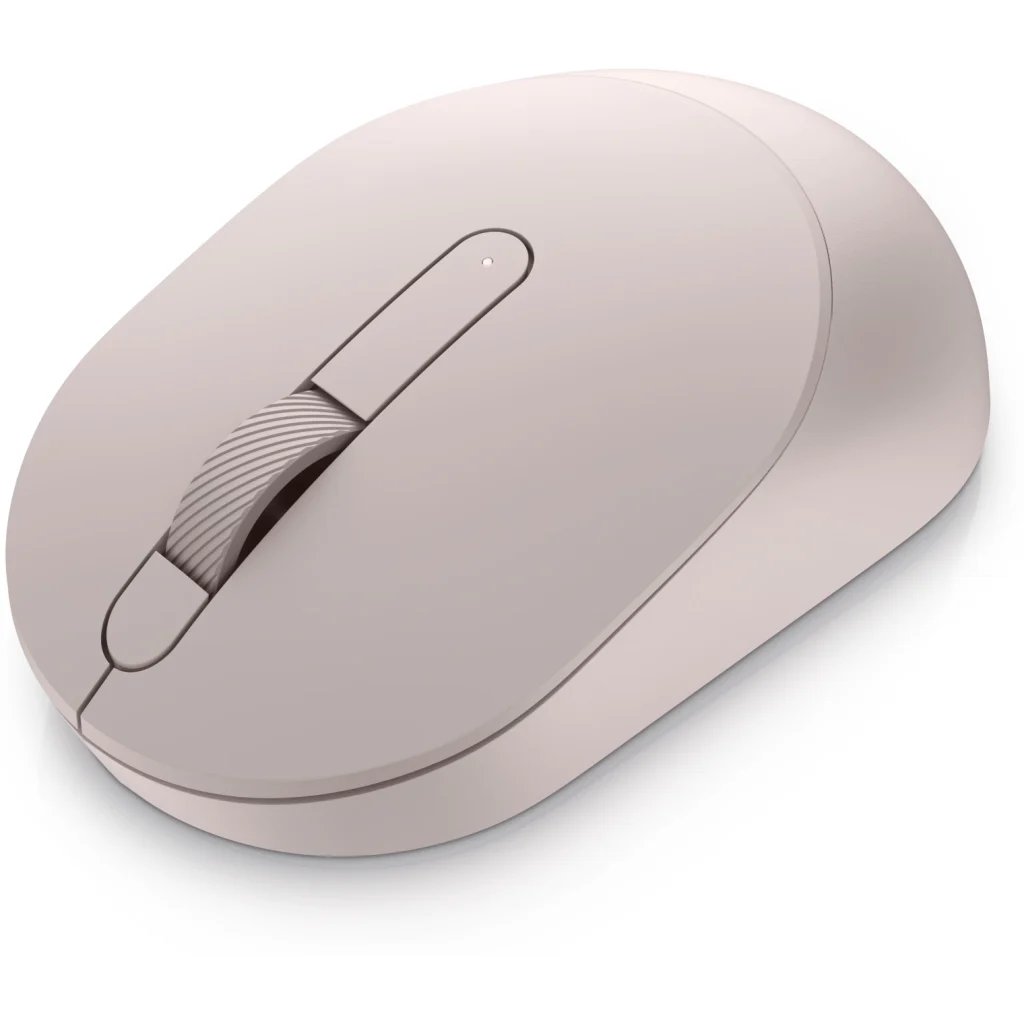 Mouse Inalámbrico Dell MS3320W, Óptico 1600DPI 3 Botones BT 2.4Ghz Color Rosado