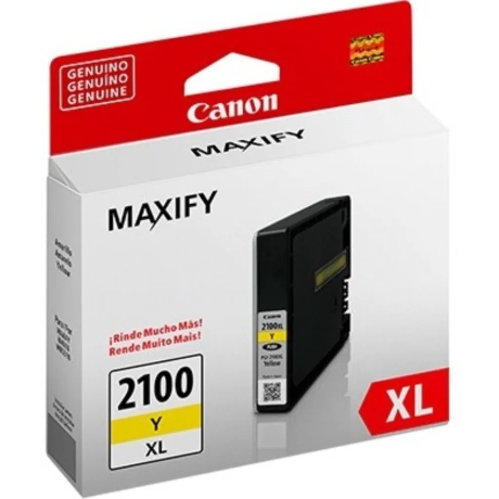 Cartridge Tinta Canon PGI-2100XL Yellow 1755 Pag.