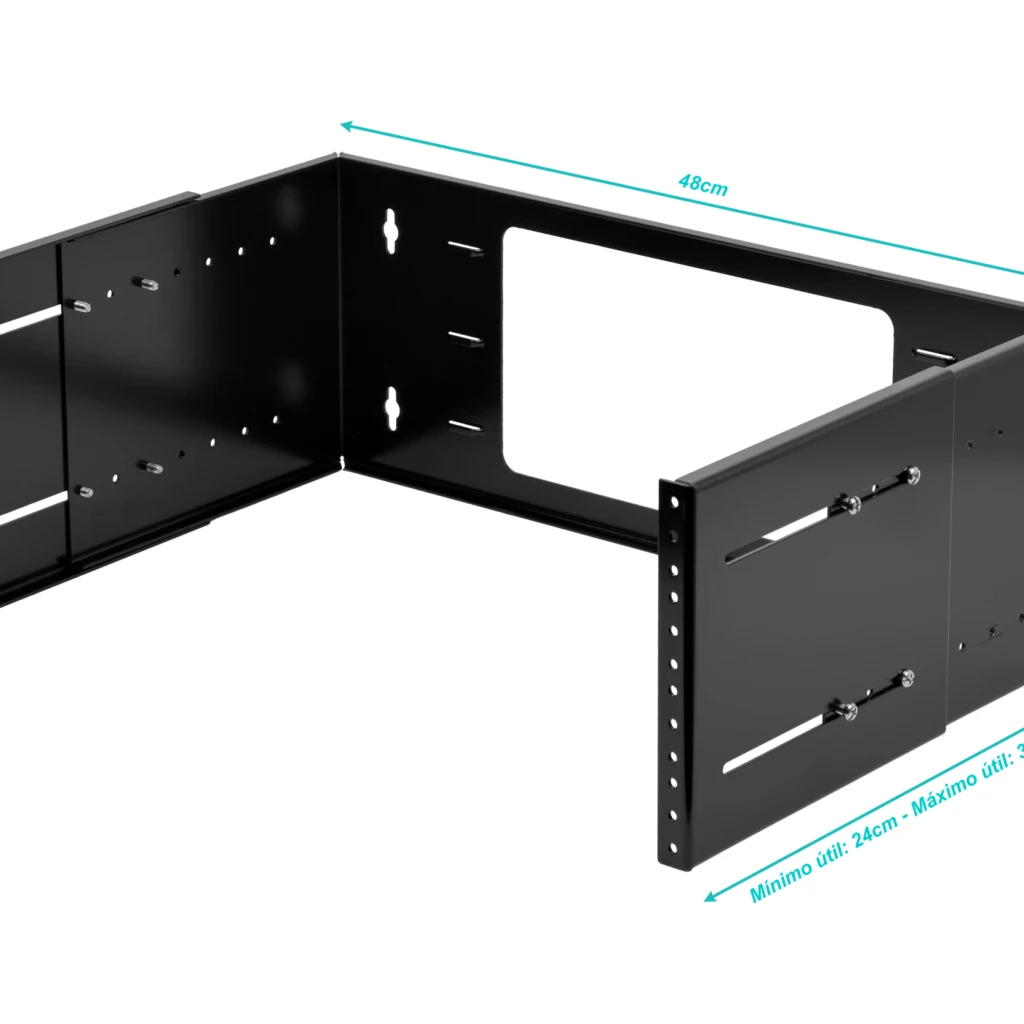 Imagen 1 de LINKMADE 4U BRACKET MURAL ABIERTO AJUSTABLE C/Bisagra