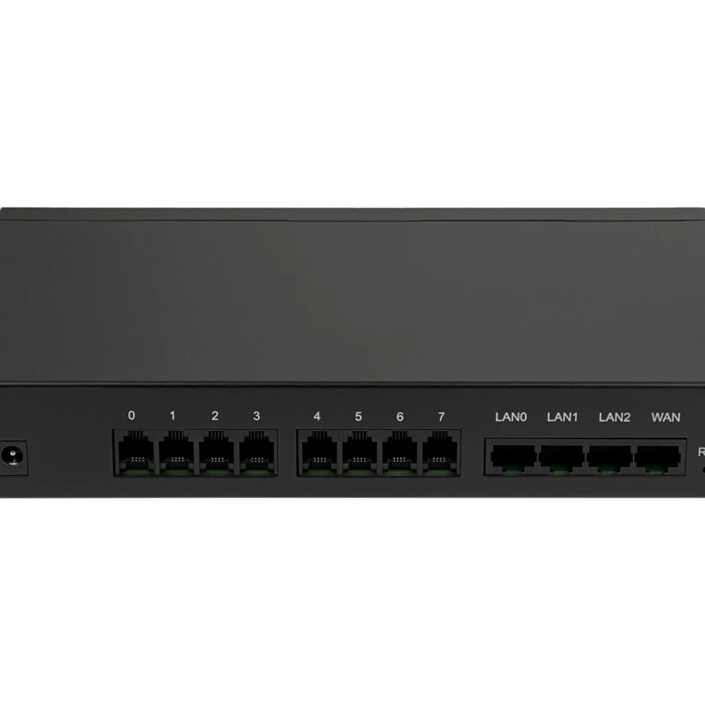 Imagen 4 de PLANET Router VoIP 8-FXS-RJ11-H 3-100 1-WAN genera 8linea telef analog