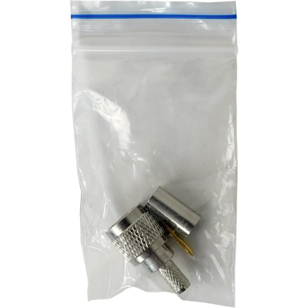 Imagen 2 de UHF-Mini-Macho RG58 LMR195 Conector Crimpeable