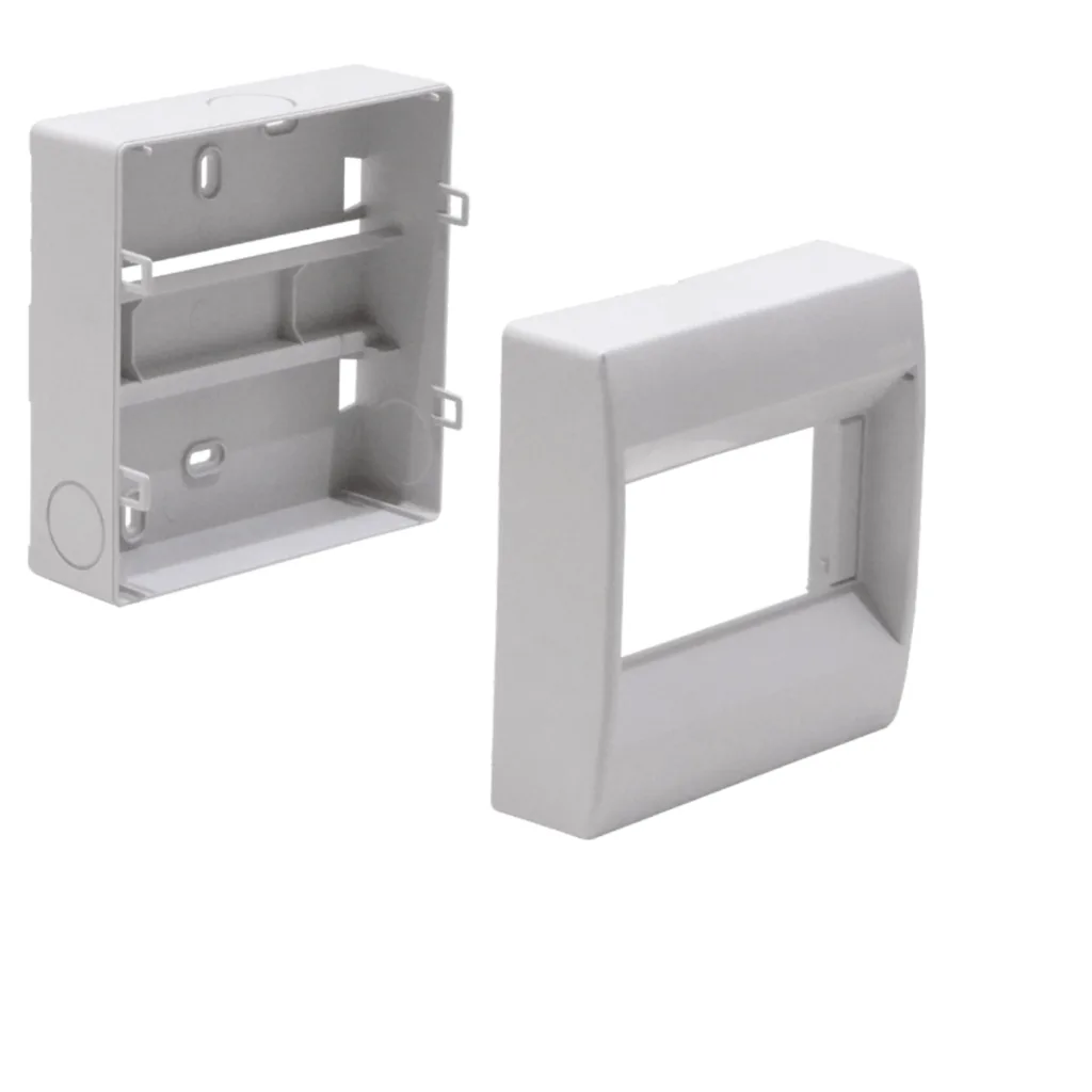 Imagen 2 de KALOP s/Tapa 90/110mm-Ancho Caja Plastica p/Automatico RielDin-Plastic