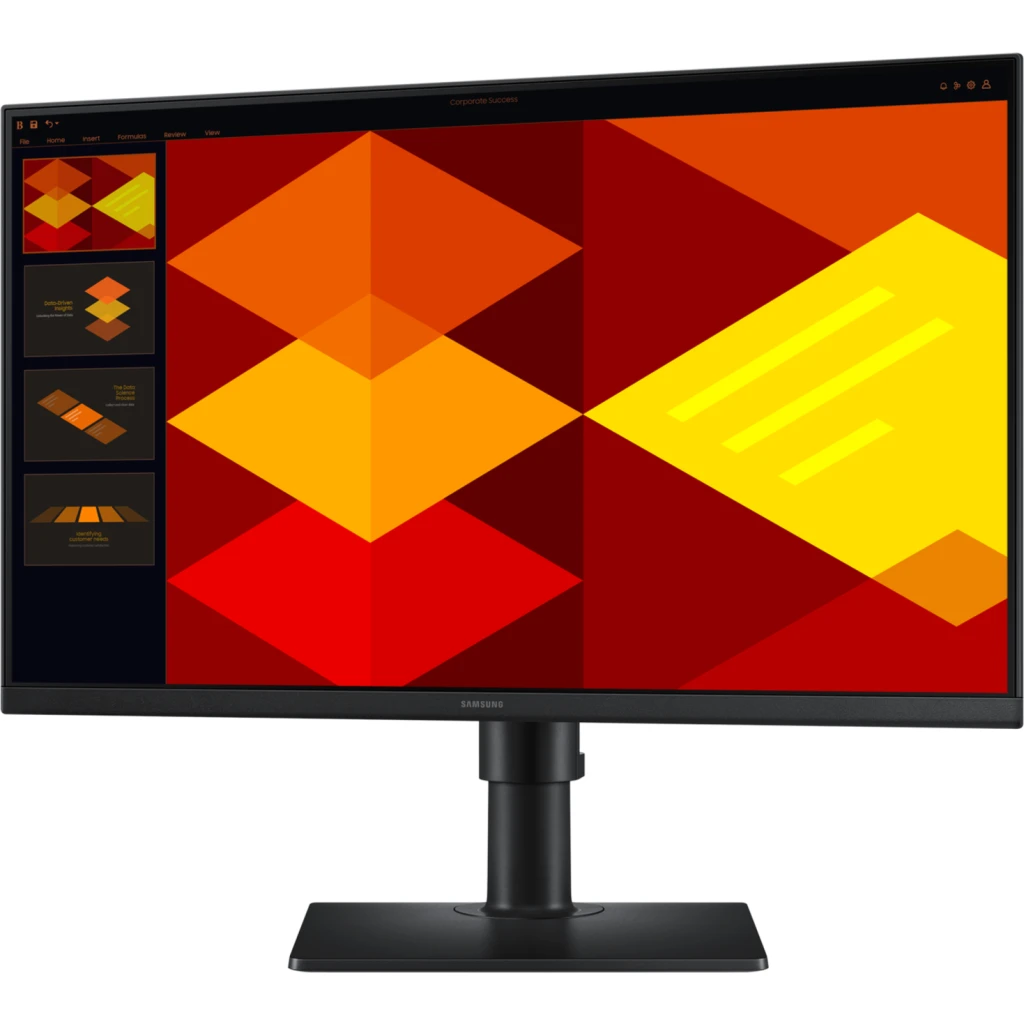 Imagen 9 de Monitor Samsung S40GD 24" FHD IPS 100Hz DP HDMI Altura ajustable y Pivoteable