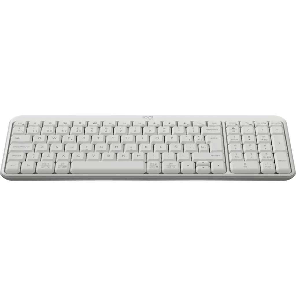Imagen 1 de Teclado Inalámbrico Logitech K250 Epañol Qwerty Bluetooth Blanco