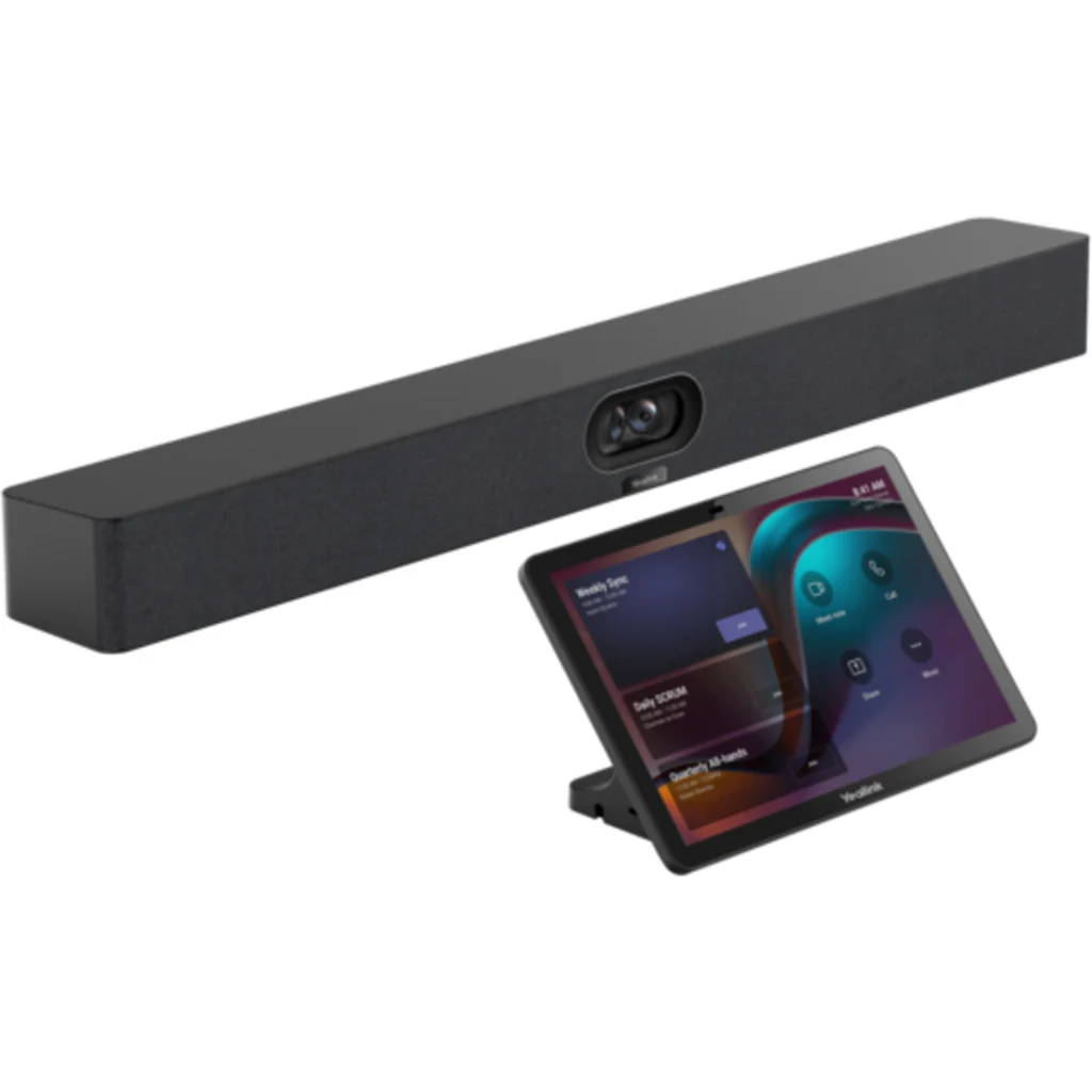 Barra de video colaboracion AIO Yealink A40, Salas pequenas a medianas Android