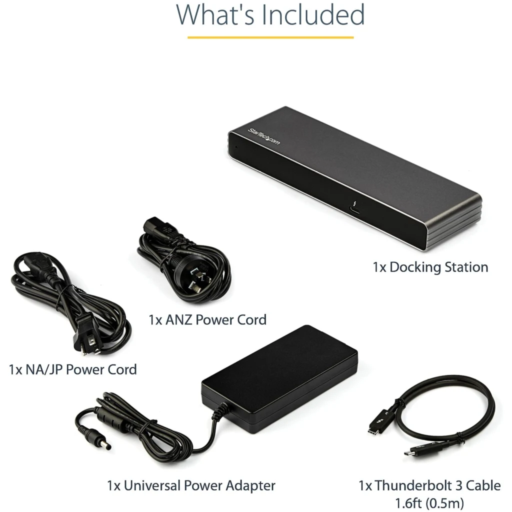 Imagen 6 de Docking Station StarTech Thunderbolt 3 a 2*DP HDMI 2*USB-A VGA Colr Gris