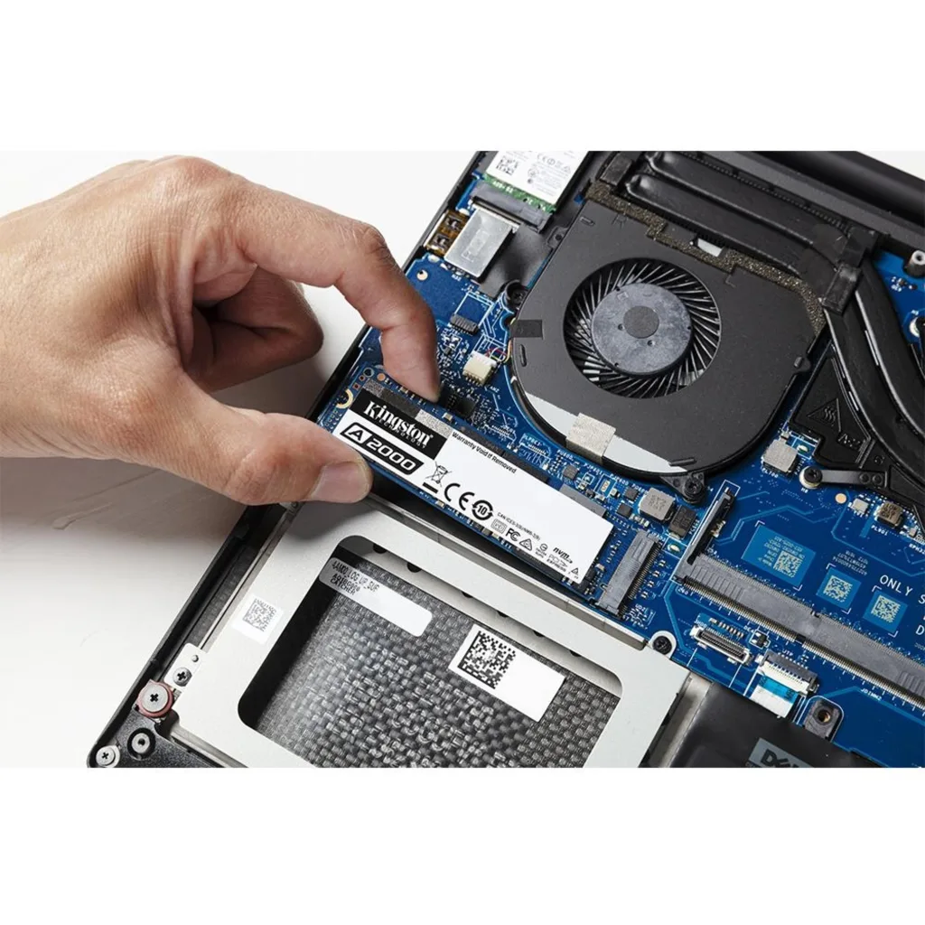 Imagen 2 de Unidad SSD Kingston A2000 500GB M.2 22*80 PCIe 3D NAND Lect2200Mbs Esc2000Mbs (Reacondicionado)