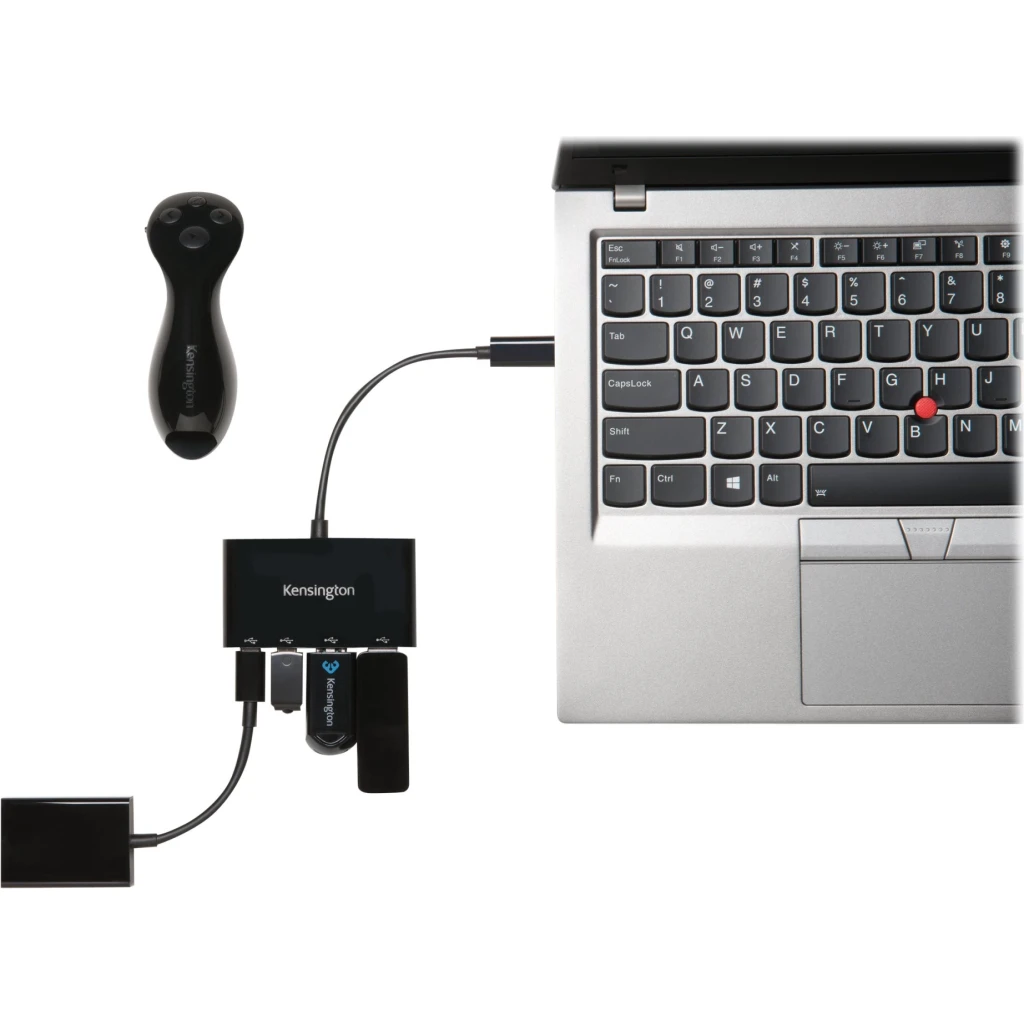 Imagen 4 de HUB Kesington K39124WW USB-C a 4 Puertos, 2*USB Tipo- B y 2*USB Tipo-C