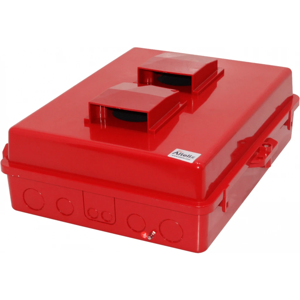 Imagen 2 de ALTELIX Ventilada Roja 432x355x152mm IP55 Caja Exterior NEMA3 PC+ABS