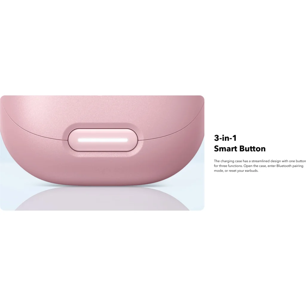 Imagen 5 de Audifono True Wireless Noise Cancelling Liberty 4 NC Soundcore rosa 2