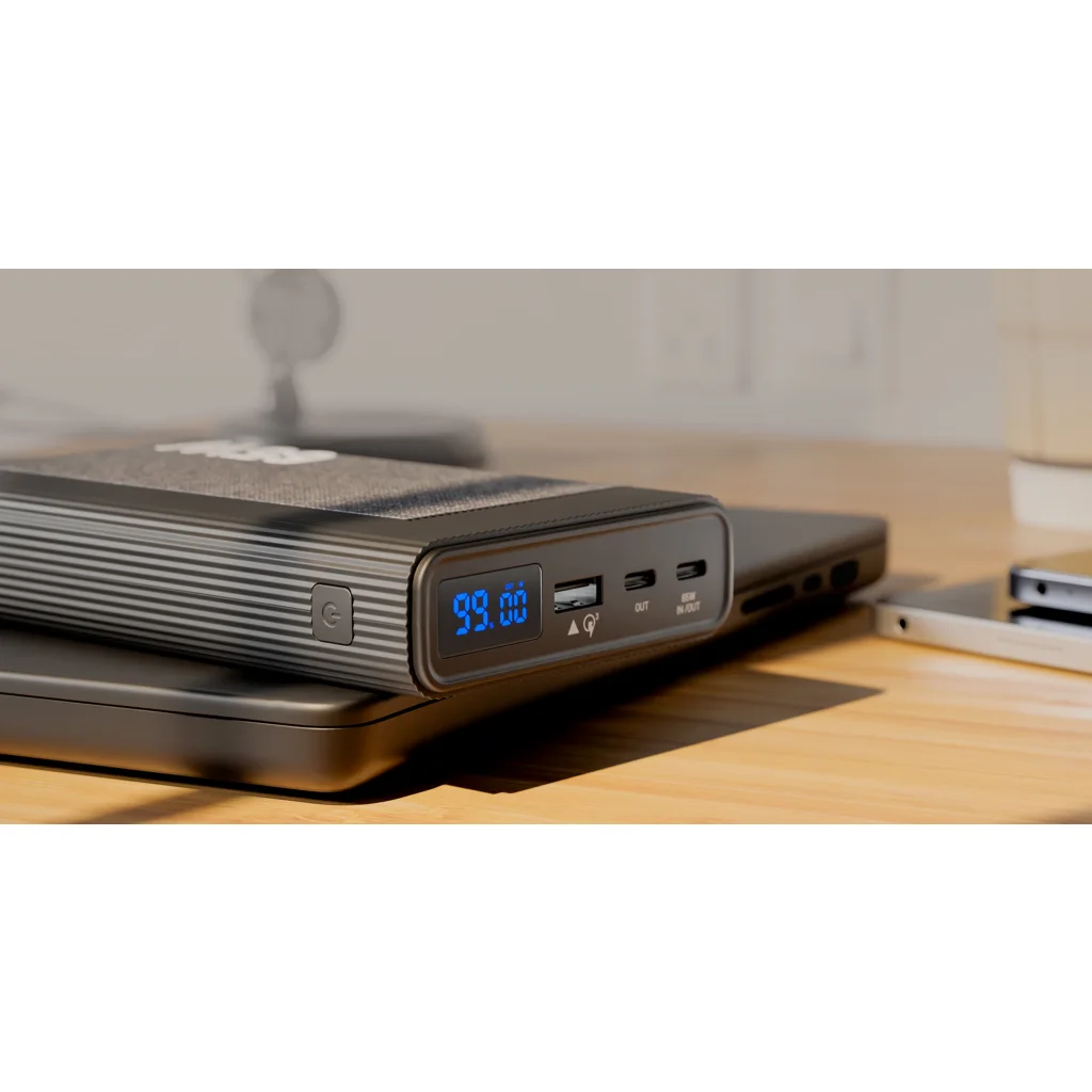Imagen 8 de Klip Xtreme - Power bank - 65 Watt - 24 pin USB-C - 4 pin USB Type A / 24 pin USB-C - Lithium polymer - Para Universal