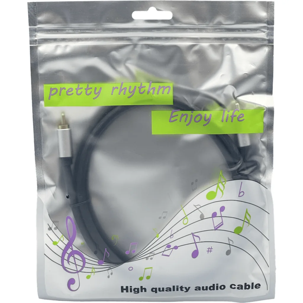 1-RCA-M 1-RCA-M 1x1 Audio-Video Cable 100cm 1mt