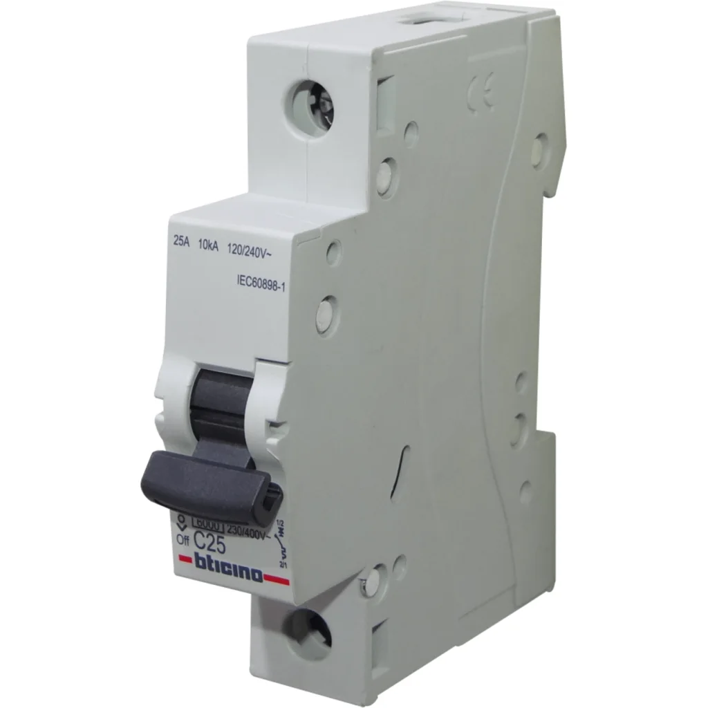 Imagen 1 de Unipolar 25A 10kA 230/400V Interruptor Automatico Termomagnetico C25