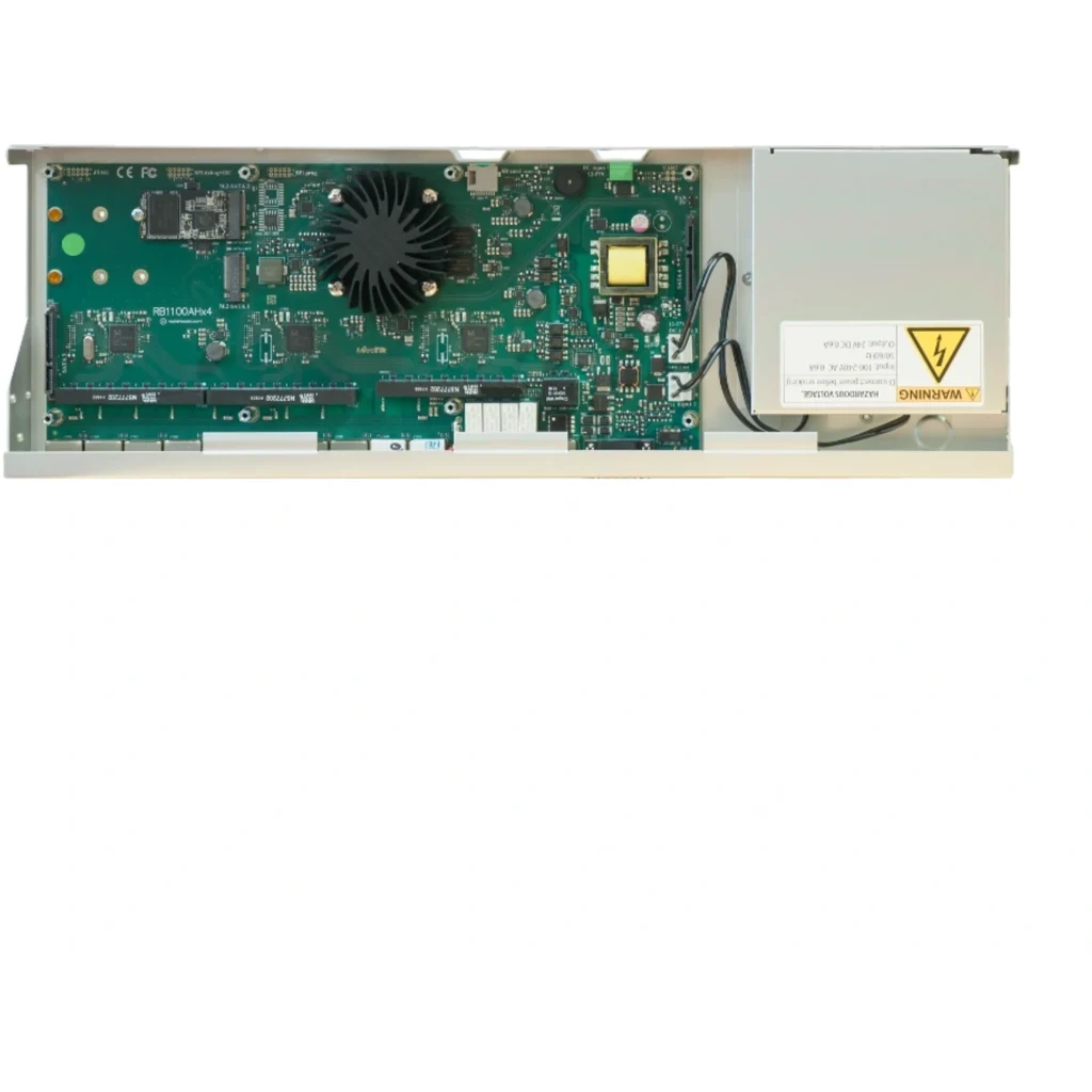 Imagen 3 de MIKROTIK Router 60GB-M.2 4-1,4GHz L6 13-1000 1GB Rack MSD 2-SATA Dual-PSU DB9