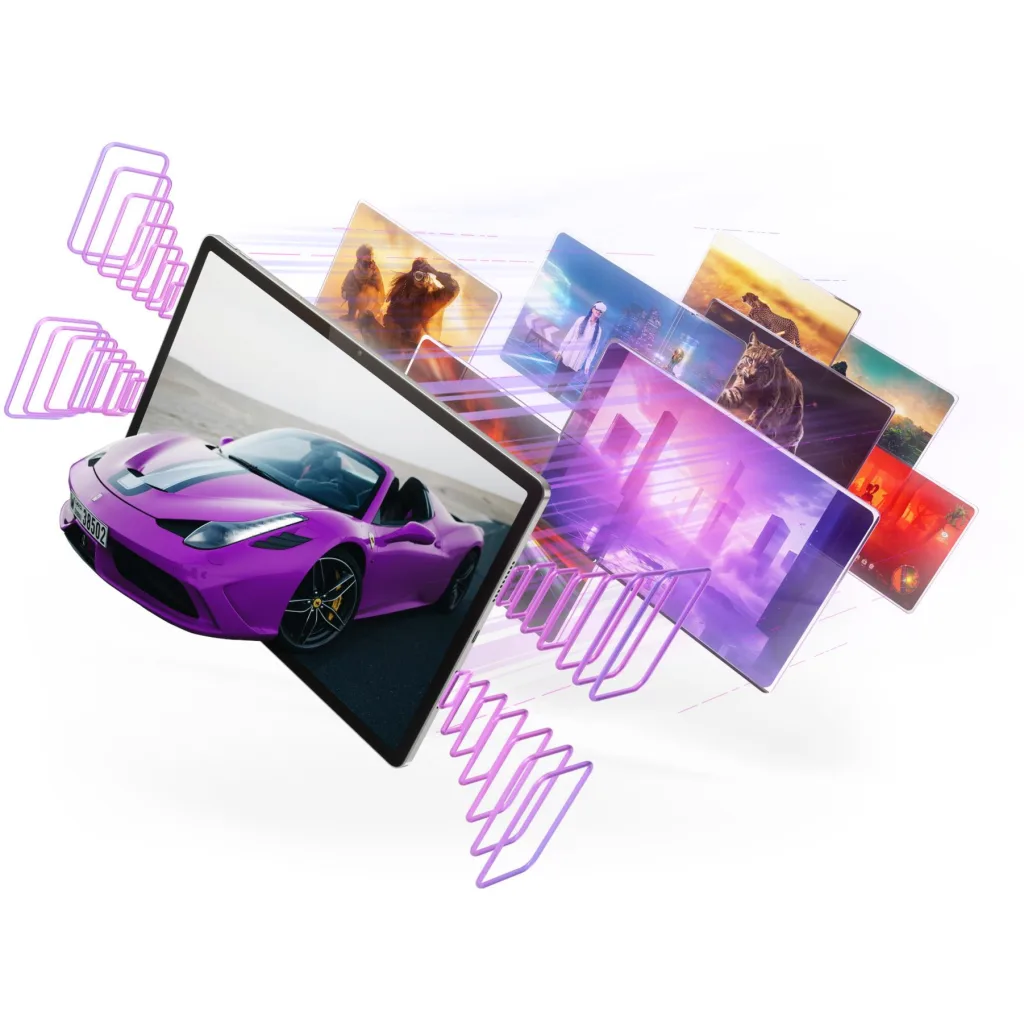 Imagen 6 de Tablet Lenovo Idea Tab Pro 8-Core 8GB/256GB 12.7" WiFi Bt USB-C Andr Grey