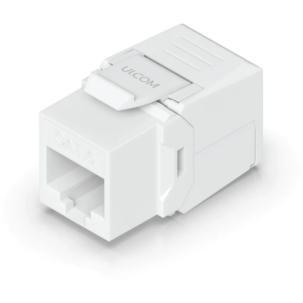 Imagen 3 de UBIQUITI 1un Cat6 UTP Auto-Punchable RJ45 UACC-KEYSTONE-JACK-C6